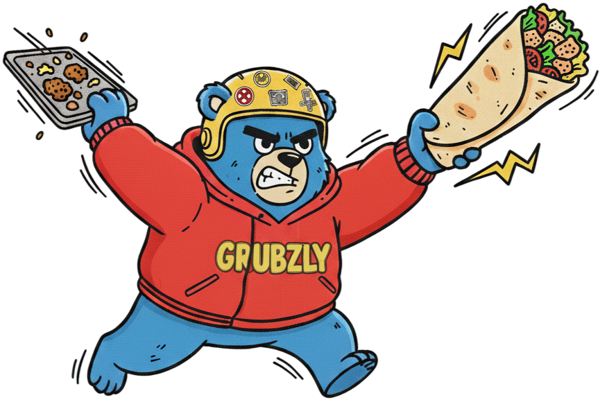 Grubzly Mascot